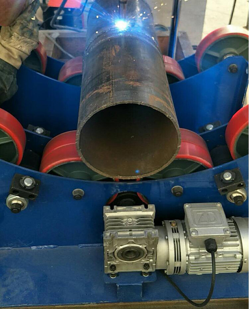 3T/6600LB Welding Turning Rolls Positioner Welding Rotator Tank Linkage Roller