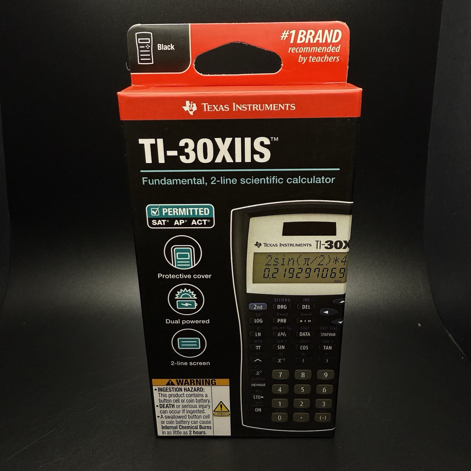 5-PACK Texas Instruments TI-30XIIS Scientific Calculator New Version