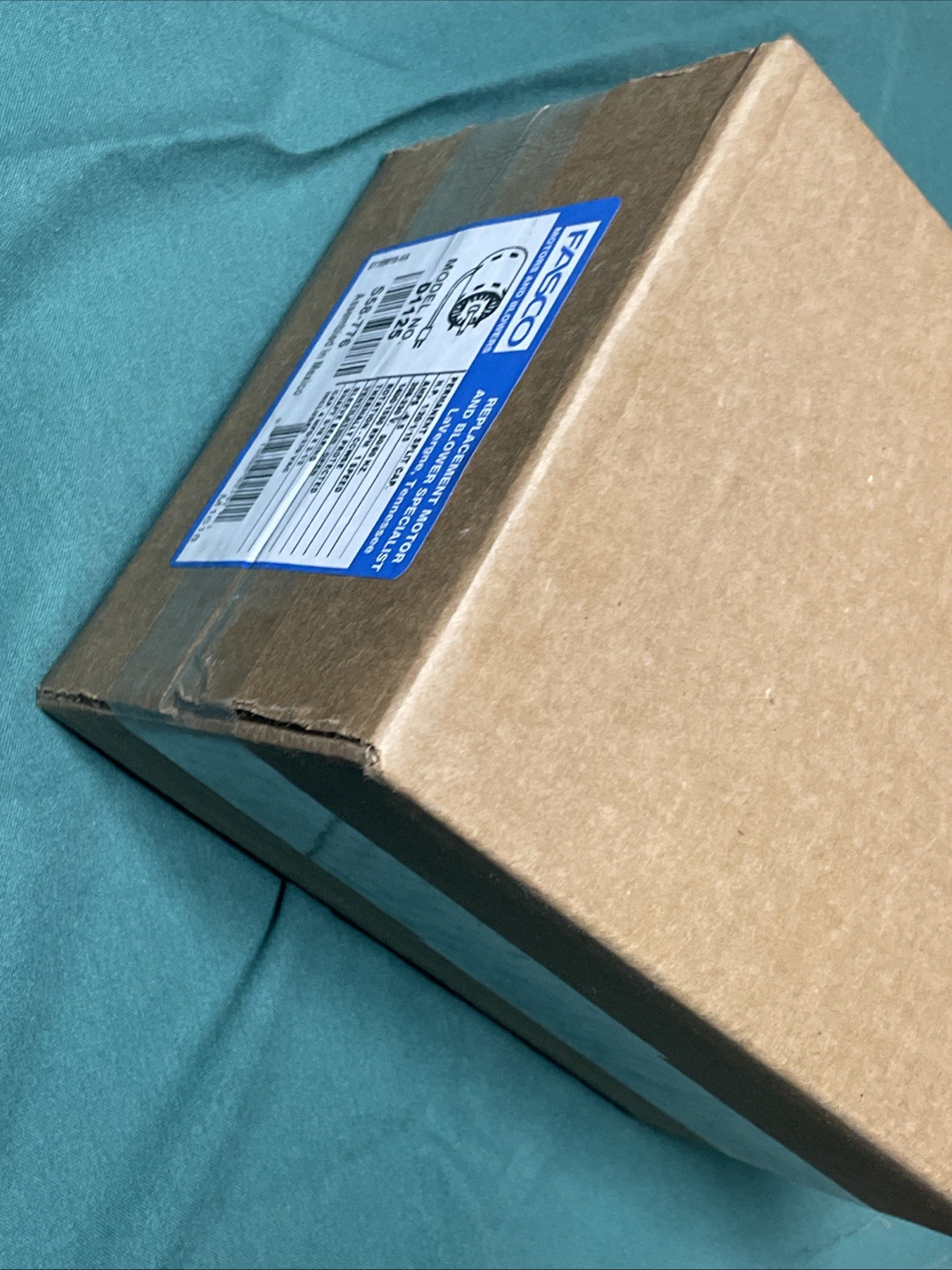 FASCO D1125 Motor,1/15,1/20 HP,1550/1400 rpm,208-230v New In Box With Cap.