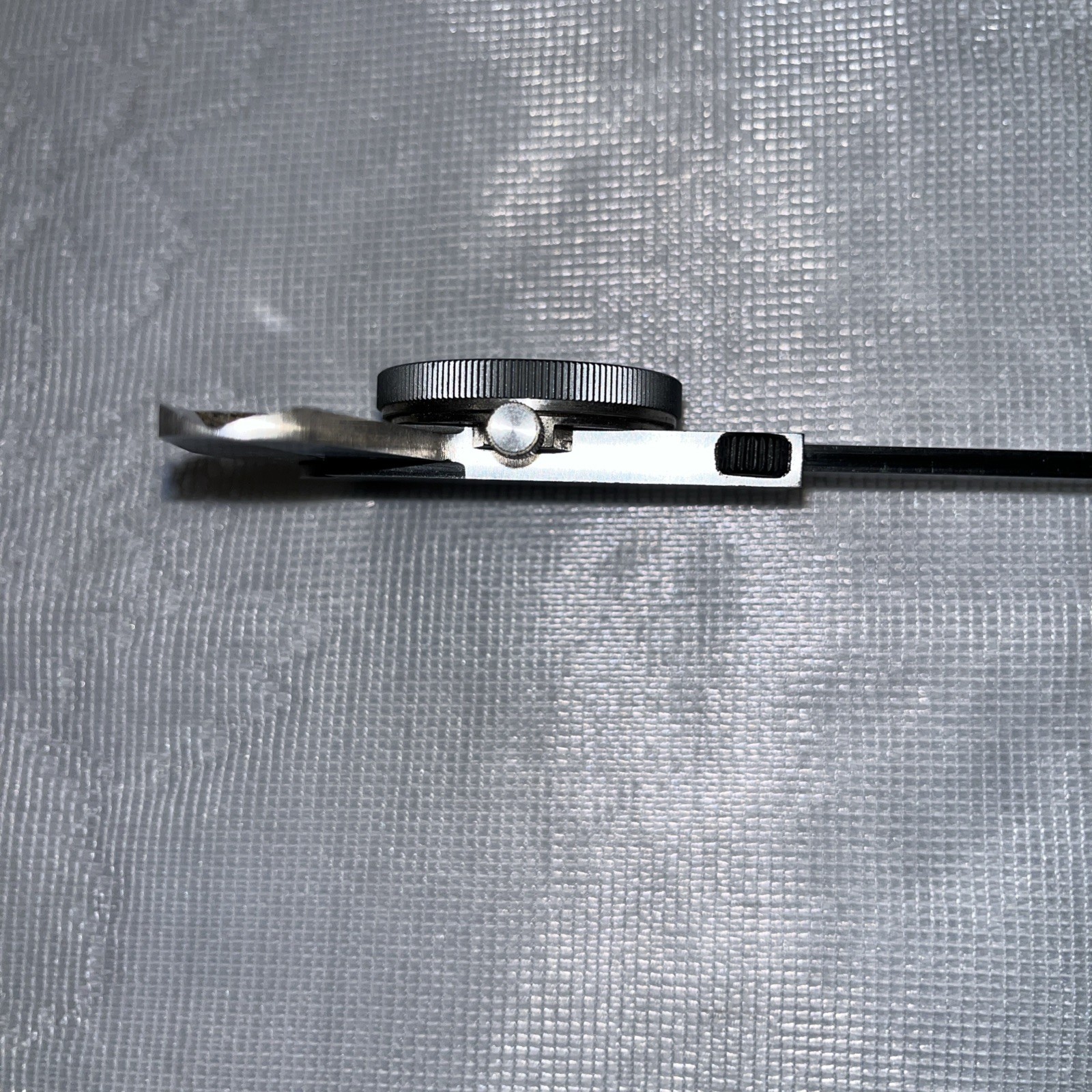 TESA Brown & Sharpe Dial Caliper Model 579-1 Made In Switzerland Missing Crystal