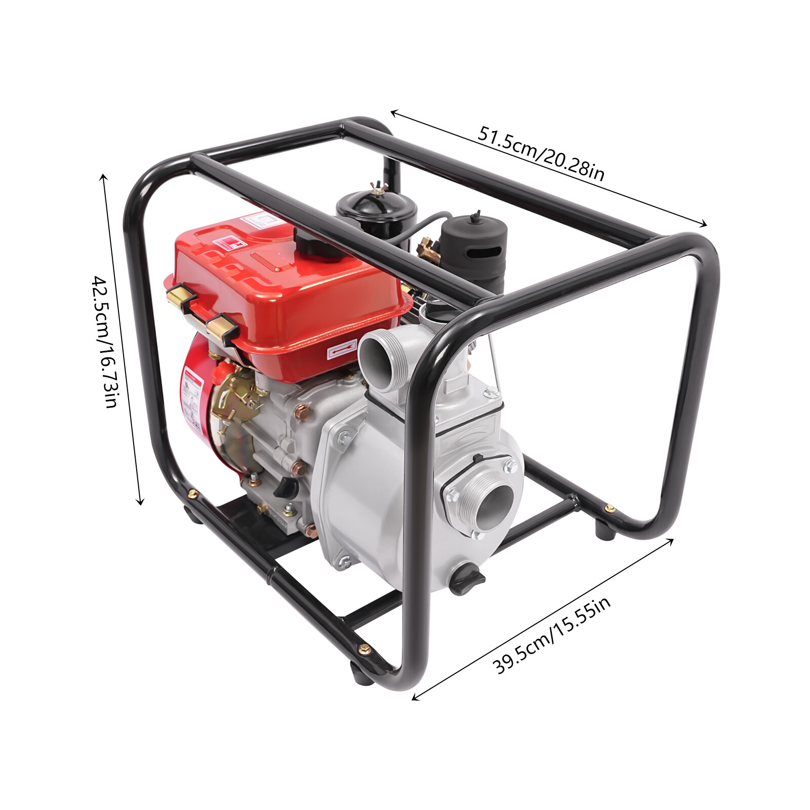 196CC 4-Strok Diesel Water Pump 2.3 kW Air Cooling Water Transfer Pump Modern