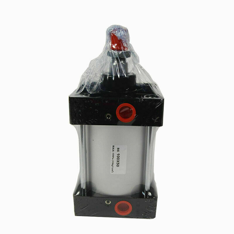 SC 100×50 Pneumatic Standard Cylinder 4” Bore 2” Stroke Single Rod Double Act