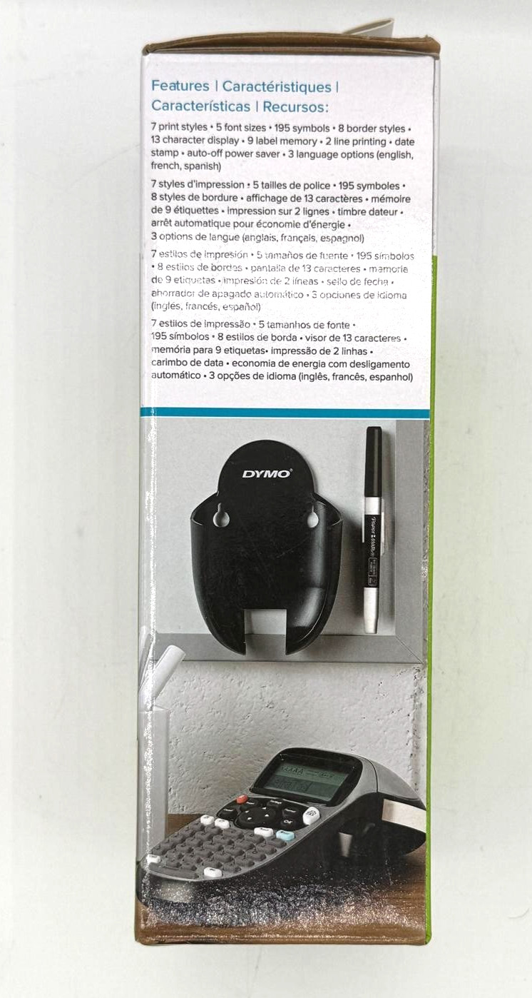DYMO LetraTag 100H+ Label Maker Value Pack New Sealed w/ 3 Label Cassettes