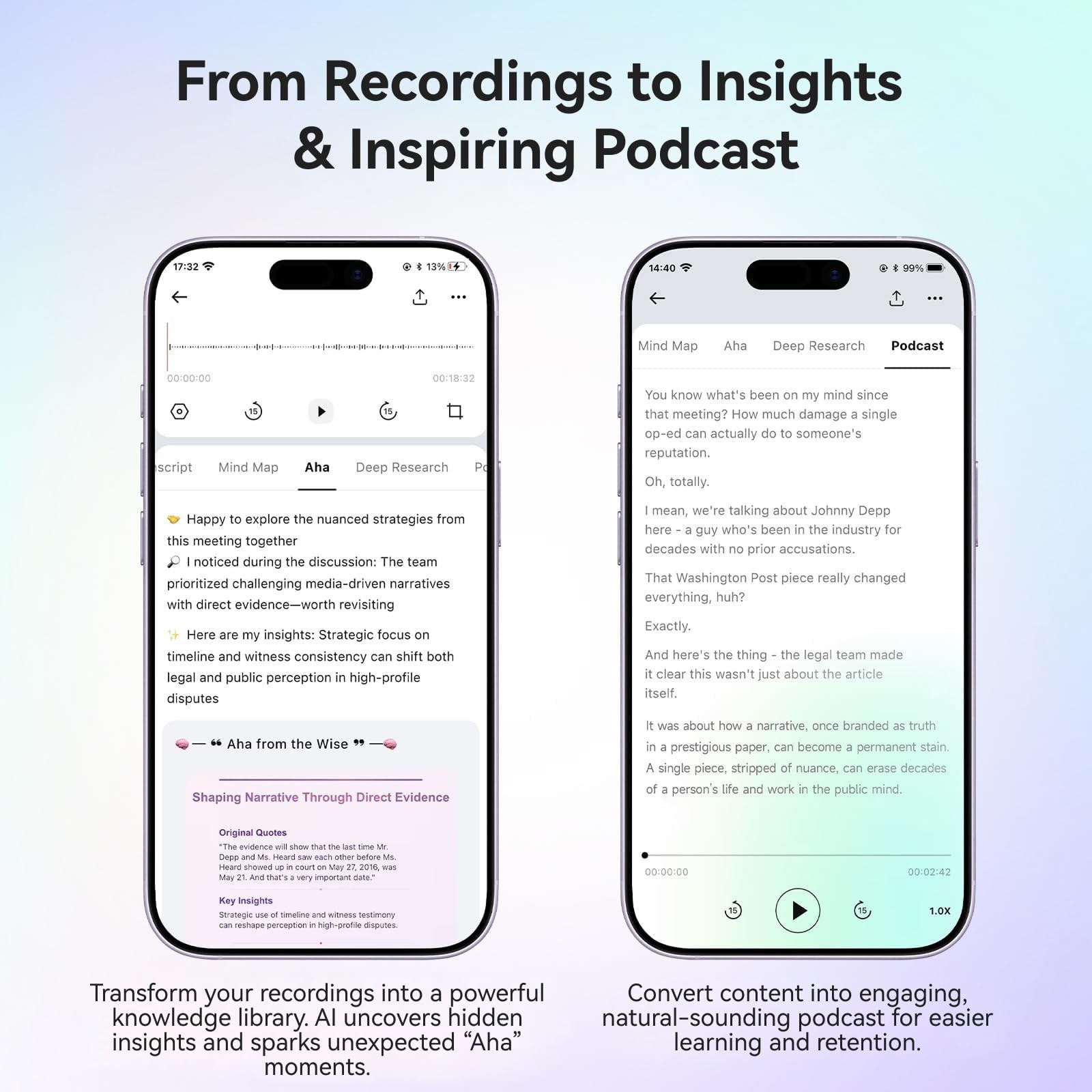 TicNote Lite AI Voice Recorder, AI Note Taking Device w/Instant Transcribe & …