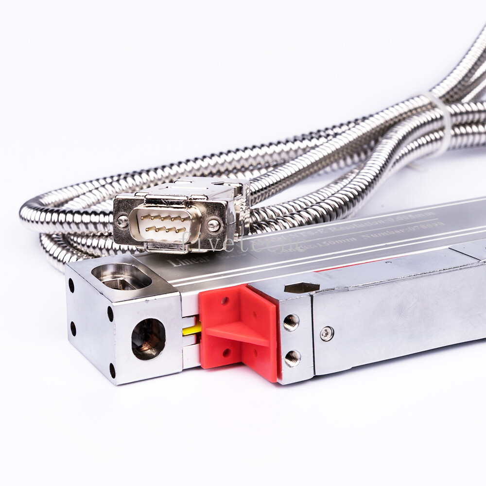 Free taxes RU EU 5micron linear scale 5V TTL linear encoder with 3.5meter