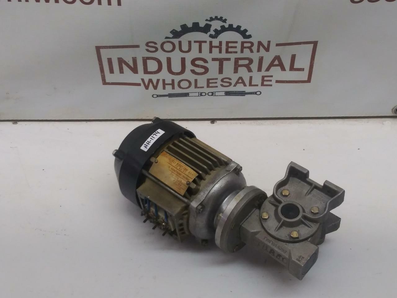 Bonfiglioli Riduttori Gear Motor 0.12HP 3PH 1350/1660RPM