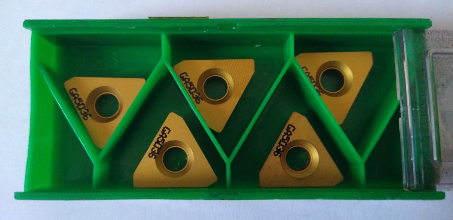 Greenleaf Turning Inserts GA5036 QTY 5 TPCB-43P8FRB