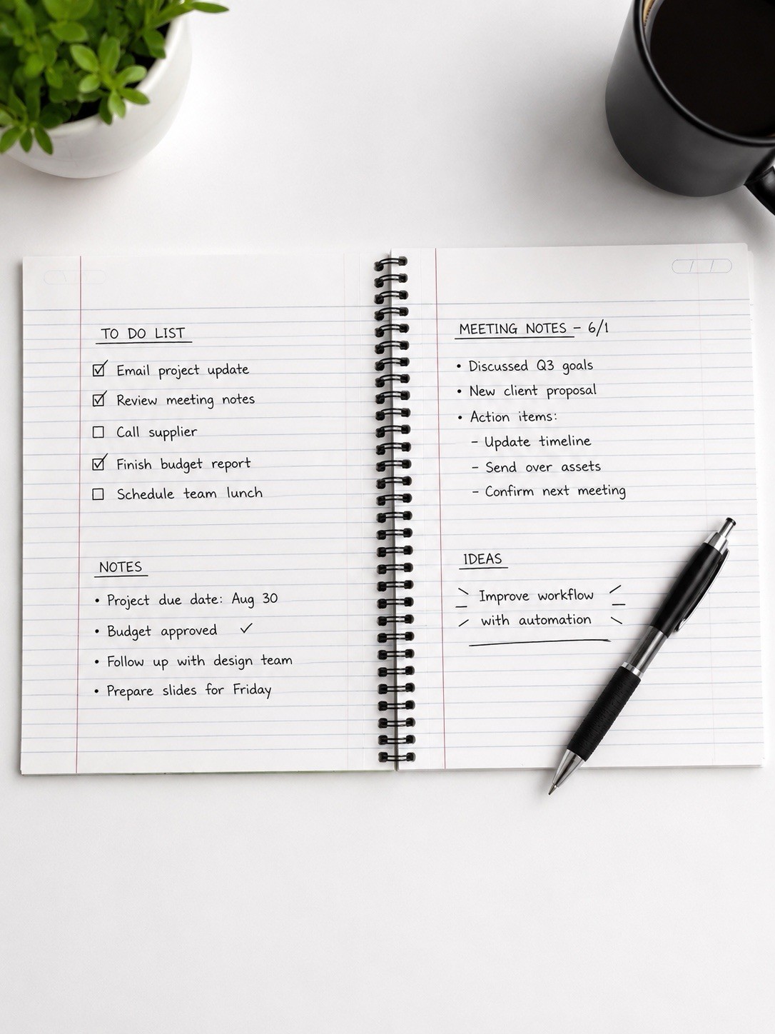 3 Pack Mead Cambridge Limited Business Notebook 80 Sheets Ruled Spiral 9.5×6.5