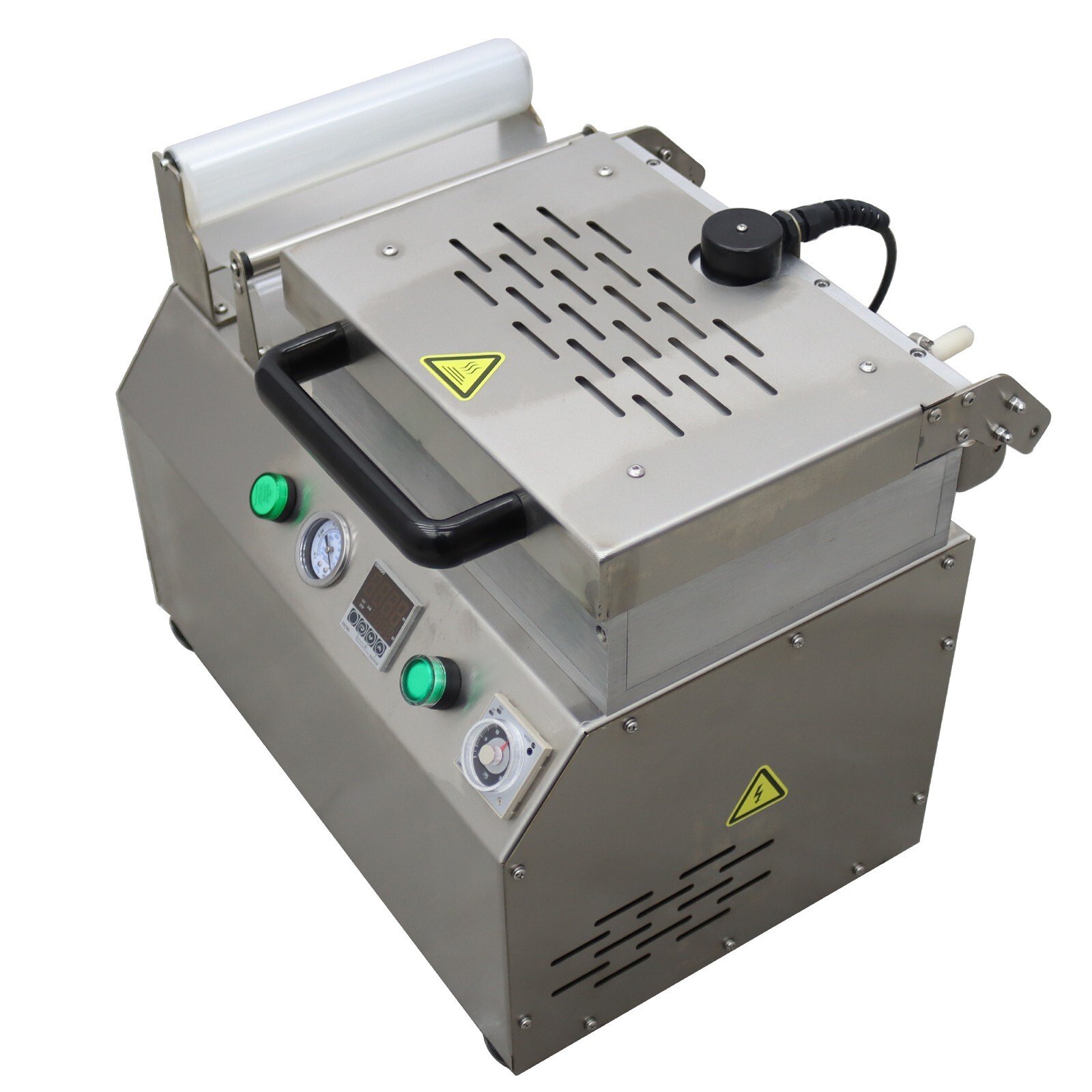 110V/60Hz Bench Vacuum Sealer 2 Slots Commercial Vacuum Skin Packaging Machine