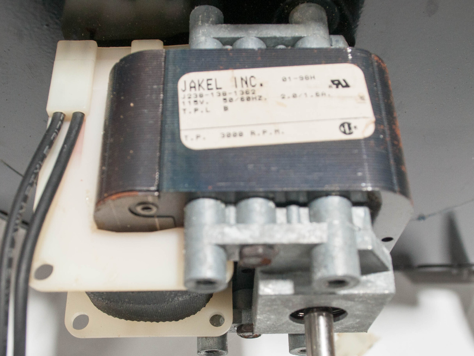Trianco Heatmaker 2400-002 Blower Motor Jakel J238-138-1362 3000 RPM 2.0/1.6A