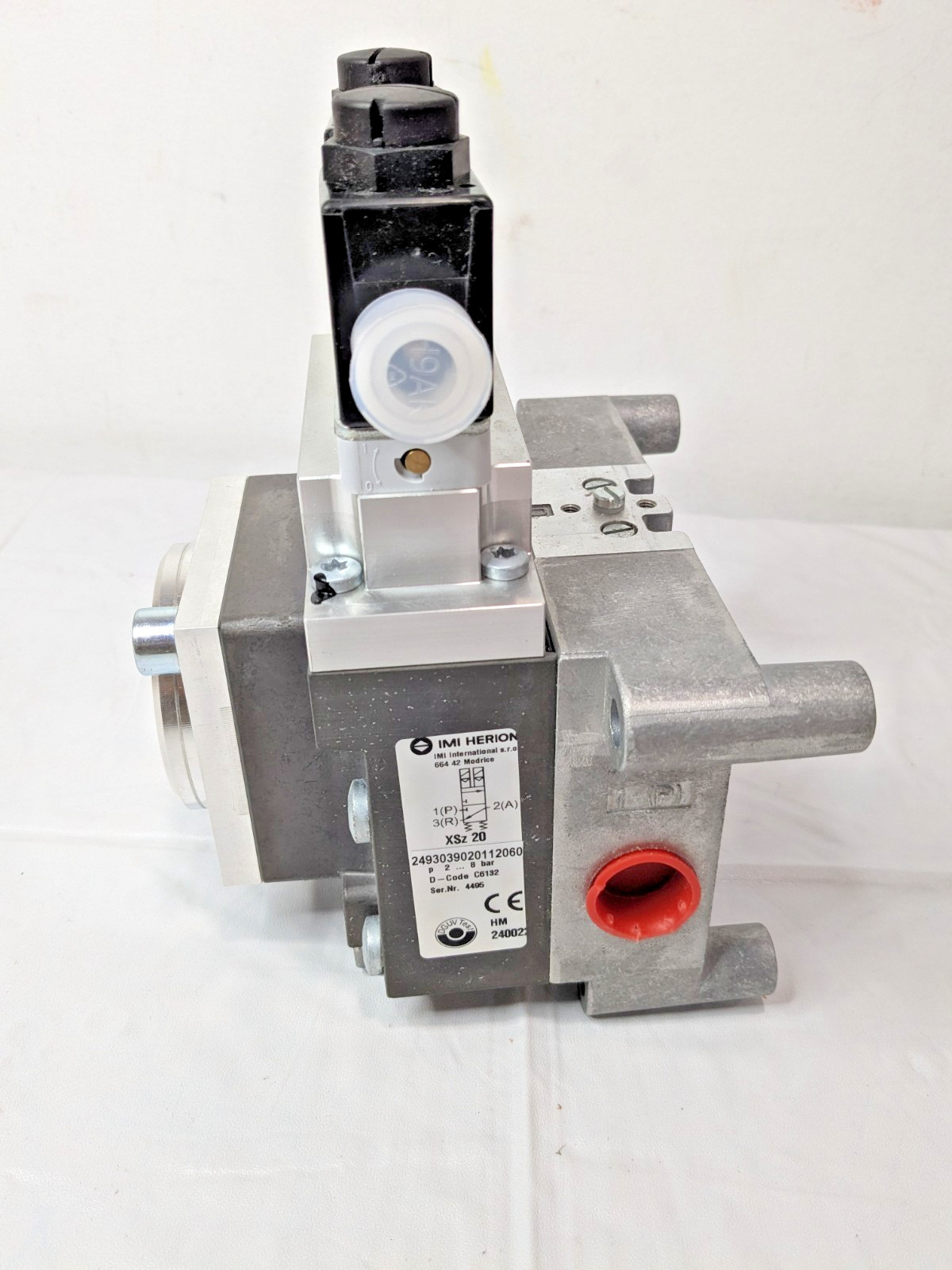 Norgren Press Safety Valve 2 Positions 120VAC 2493039020112060