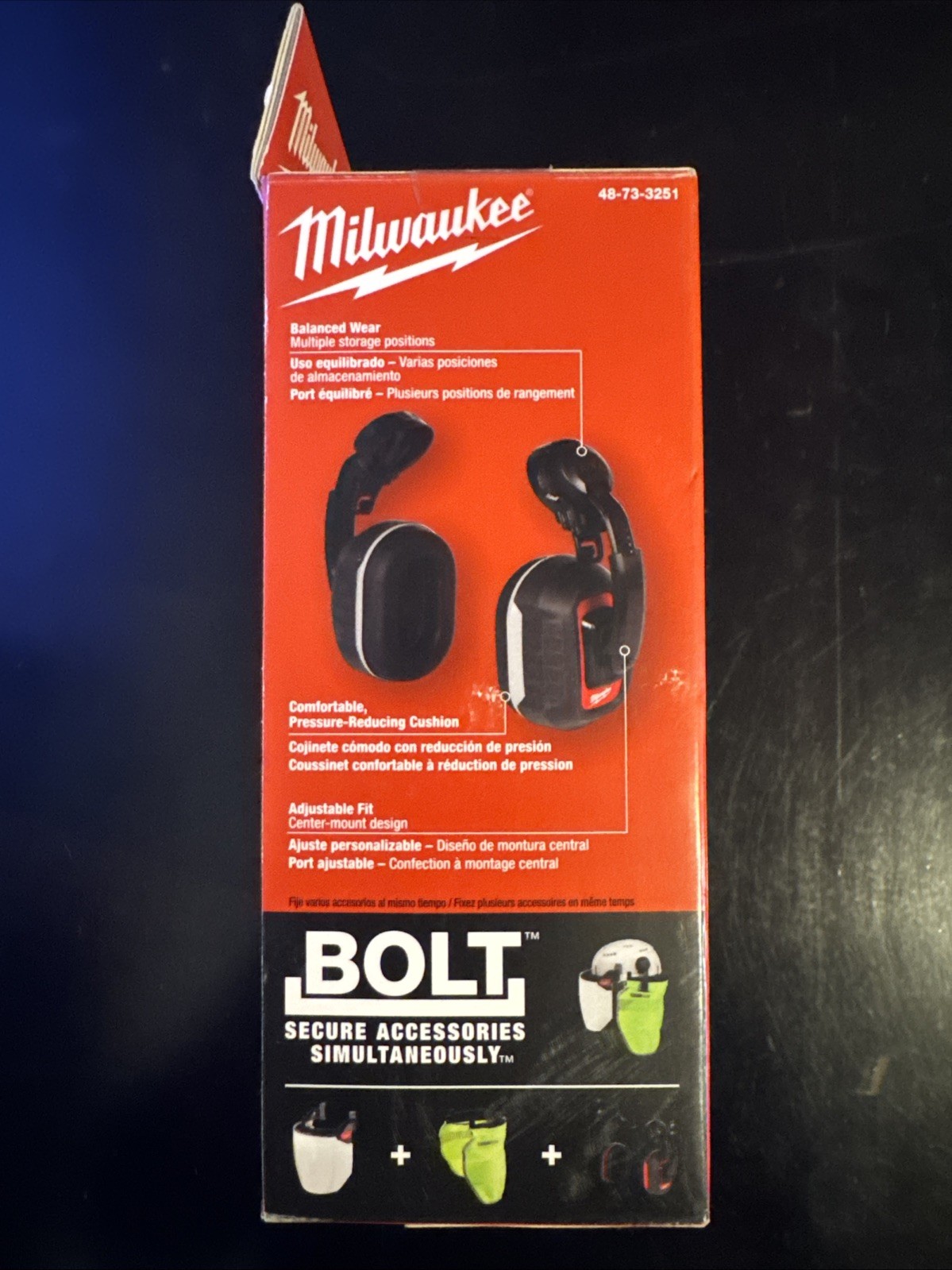 Milwaukee 48-73-3251 BOLT 26dB Earmuffs