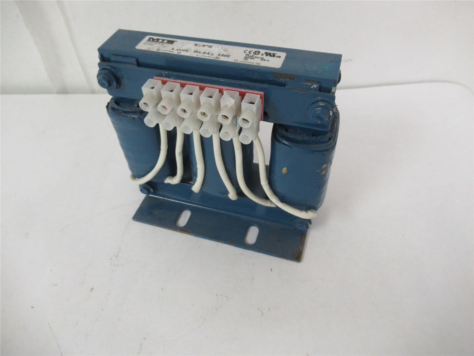 252876 Old-Stock; MTE RL-00802 Load Reactor 3mH 208 to 690VAC 8A