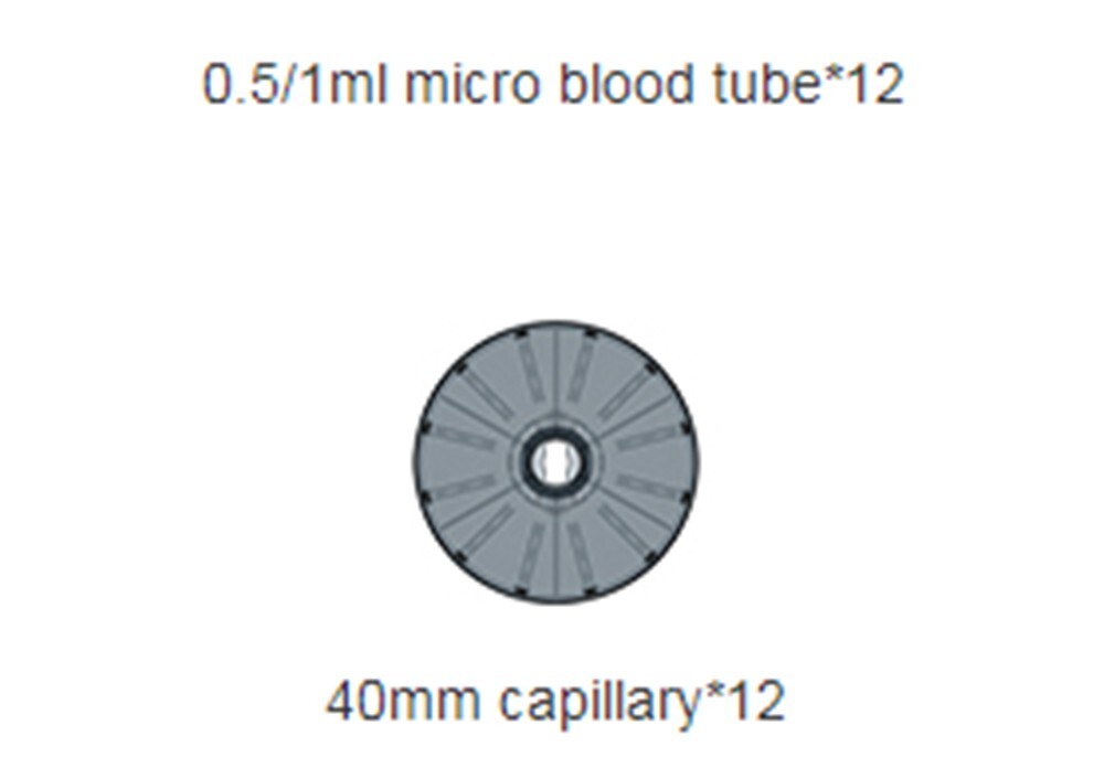 High Speed Microcentrifuge Lab Digital Centrifuge Machine for Capillary Tubes