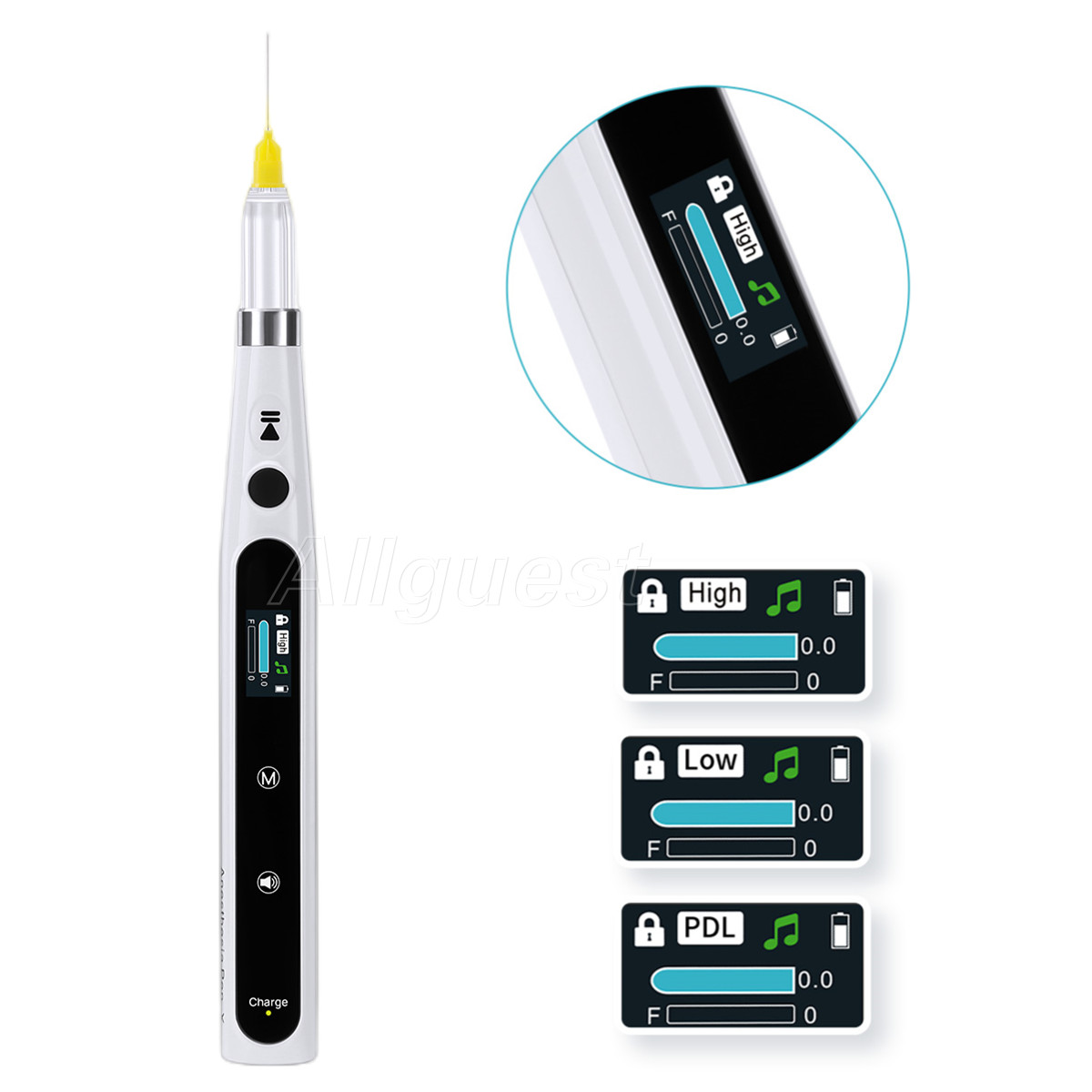 Pro Dental Painless Oral Anesthesia Device Pen with Aspiration
