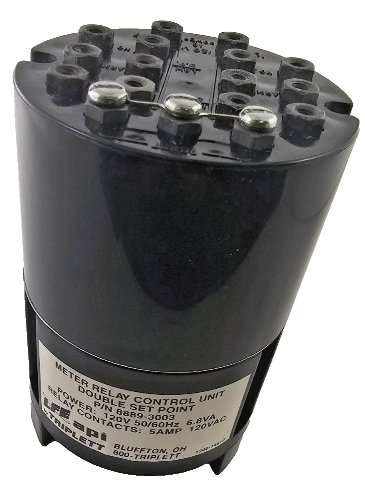 Triplett 8889-3003 LFE/API Meter Relay Control Unit Dbl Set Point 120V 50/60Hz