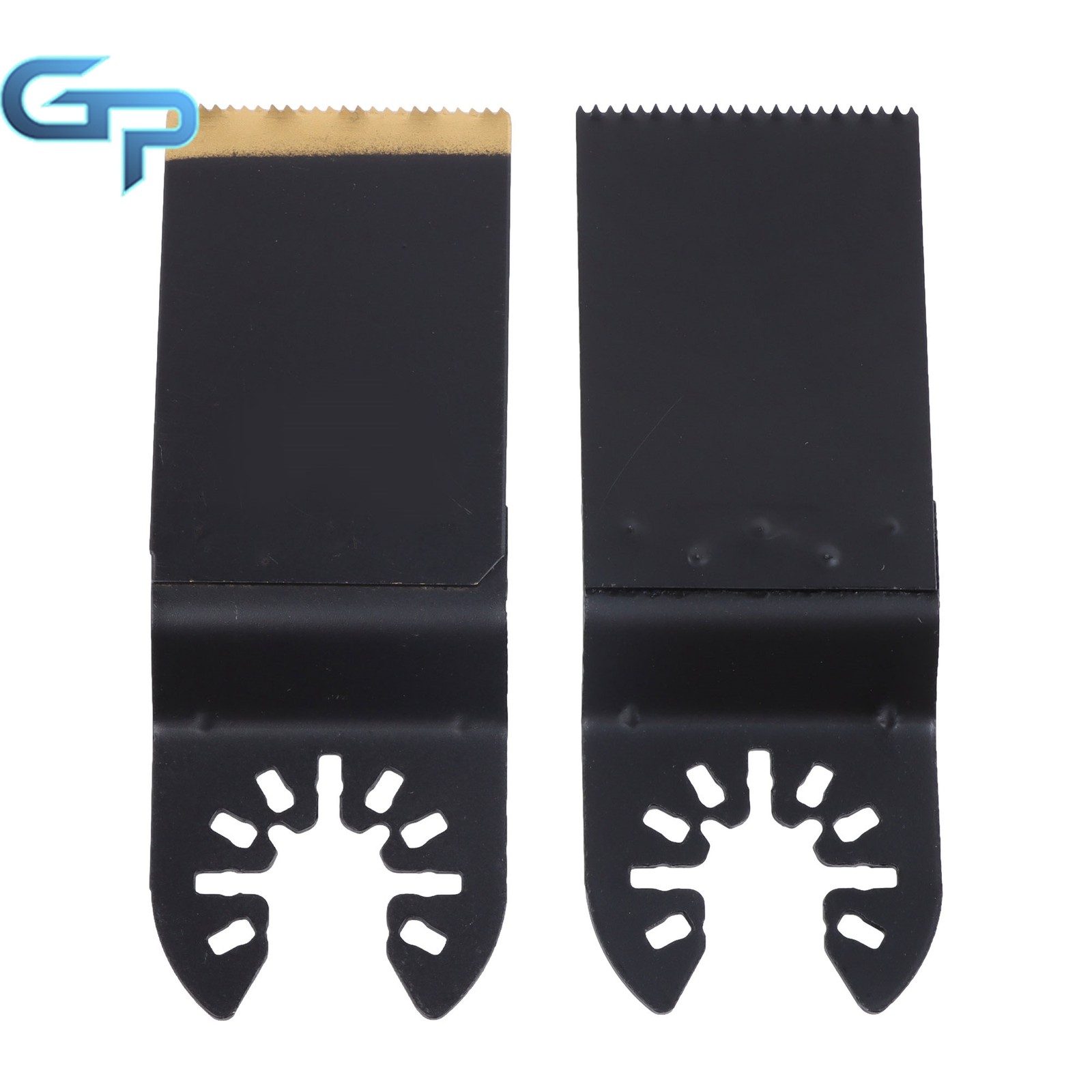 50 PCS Multitool Oscillating Saw Blades Titanium Metal Cutting Blades Kit