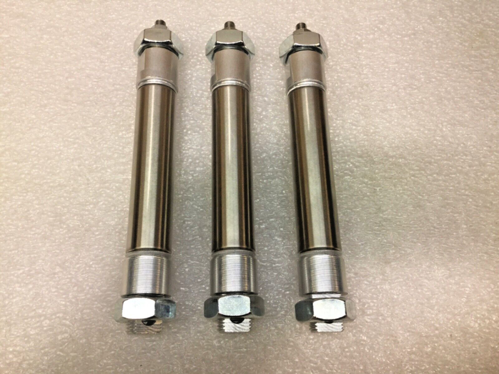 SMC NCME075-0200 SINGLE ROD CYLINDER 3/4″BORE 2″ STROKE 145 PSI [SET OF 3] NEW