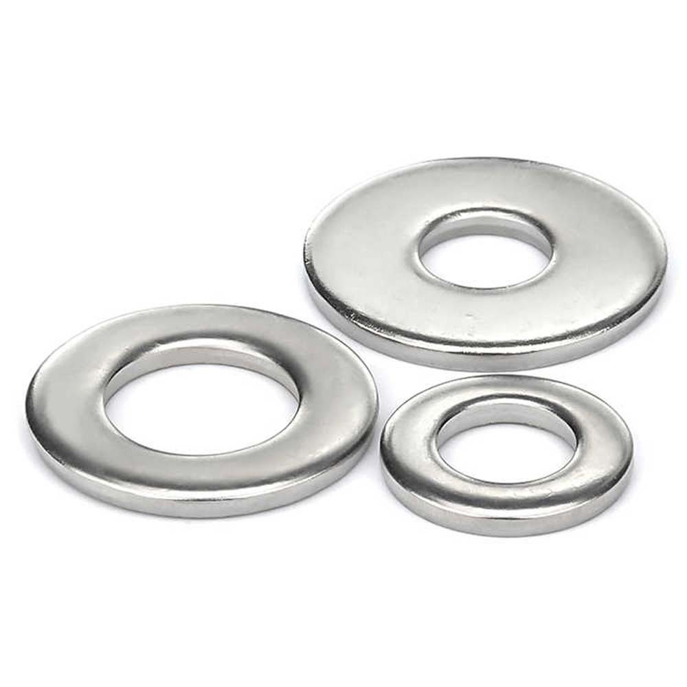 Flat Washer Gasket Metal Ring Shim A2 Stainless Steel ID 1.6-36mm for Screw Bolt