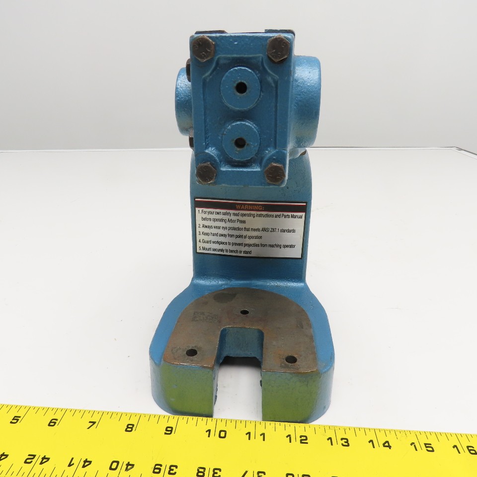 Model No. 0 Arbor Press C-Frame Assembly Replacement 3″ Throat