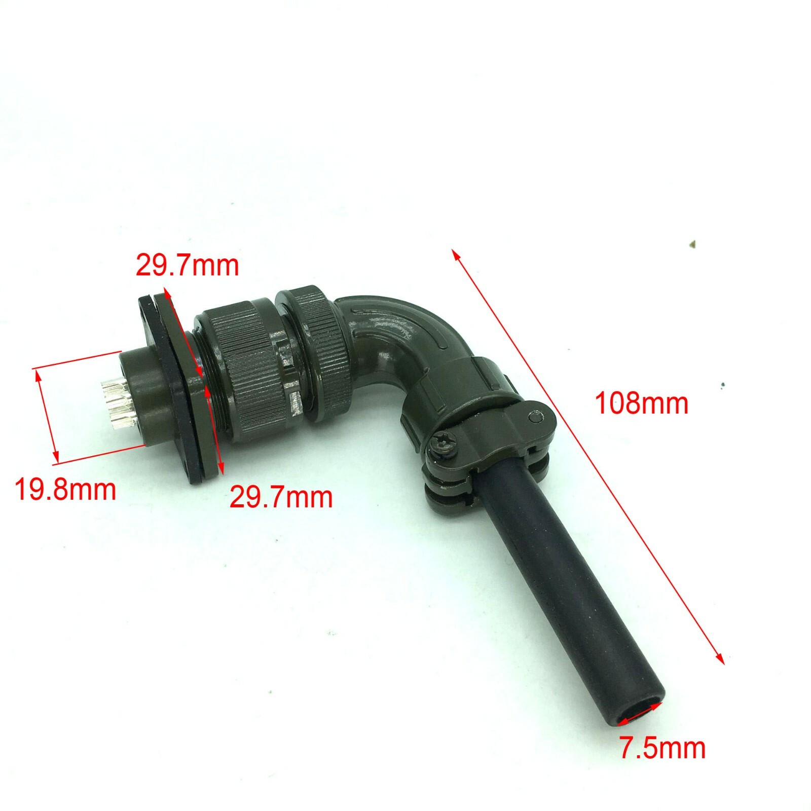 2-pin 3pin 4pin 5pin 6pin 7 pin Military standard Aviation plug Series MS5015-14