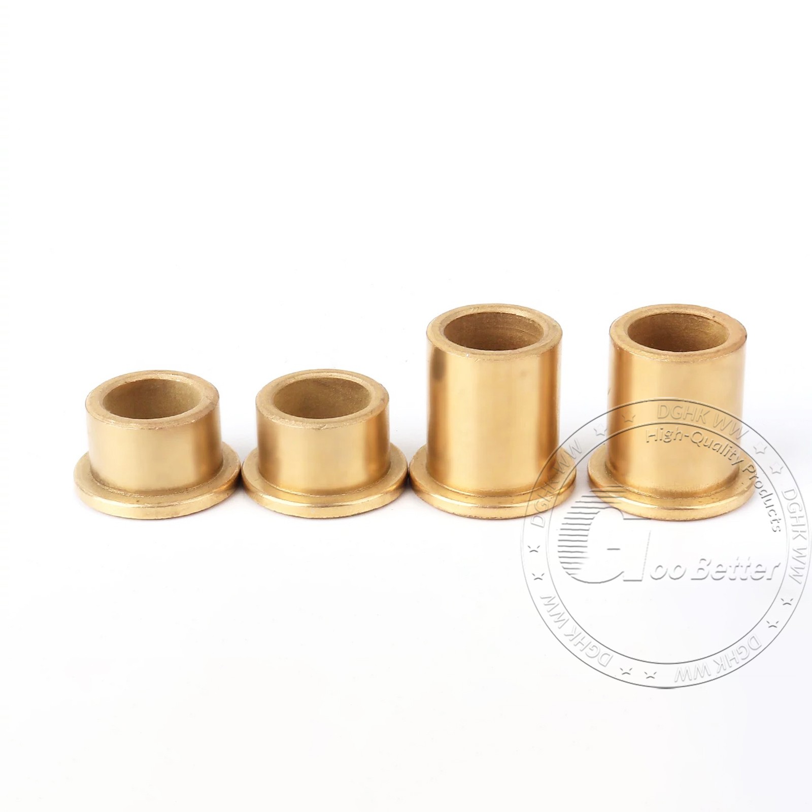 Flange Bushing Sleeve Self Lubricating Bearing Bushing ∅5-60mm Sintered Bronze