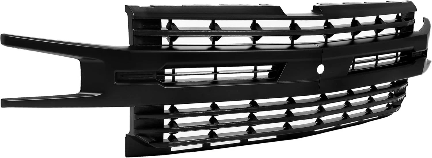 Front Grill Compatible with 2019-2022 Chevy Chevrolet Silverado 1500 Bumper