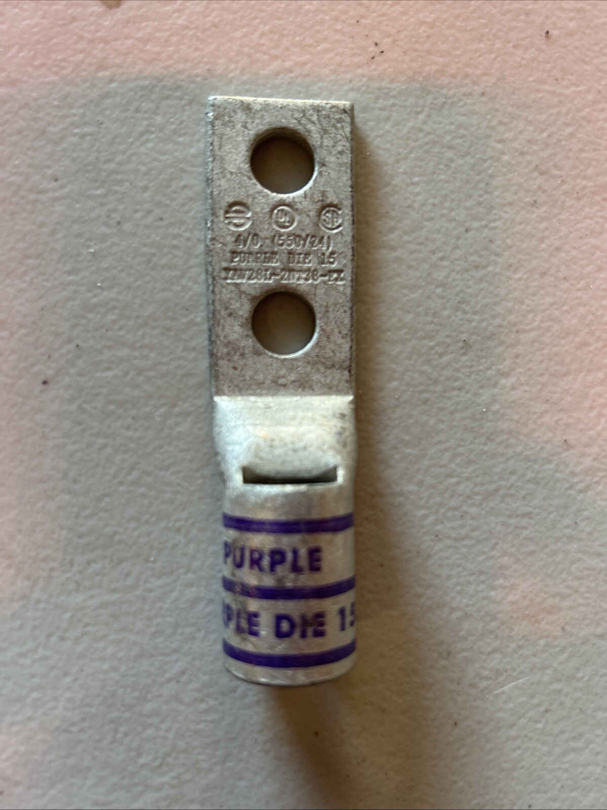 4/0 (550/24) PURPLE DIE 15 YAV28L-2NT38-FX