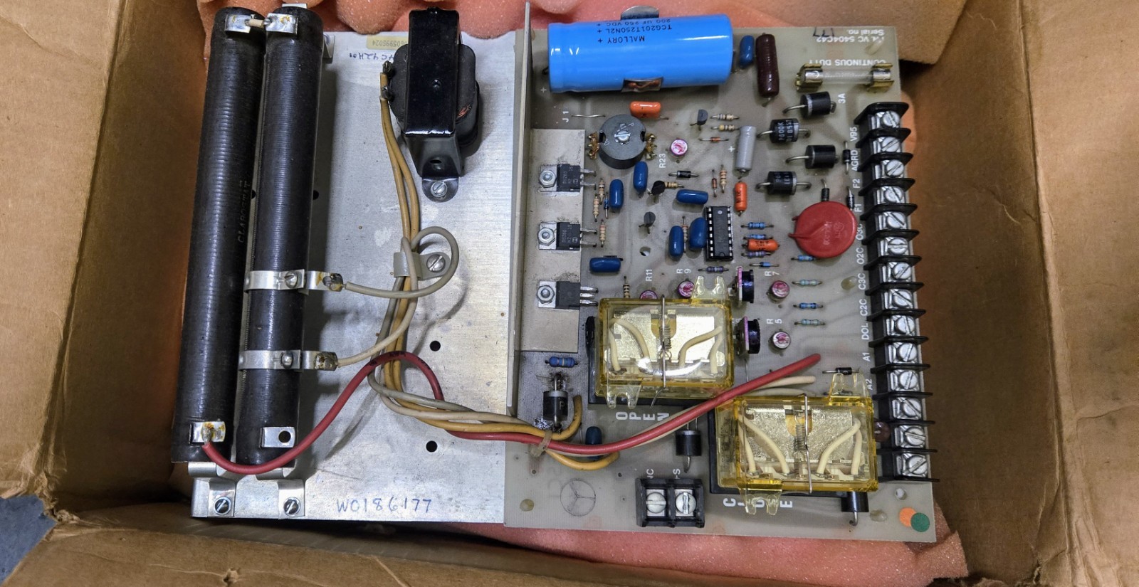 New Westinghouse / Schindler Hy Door Operator Control VAC Board Relay Hydro