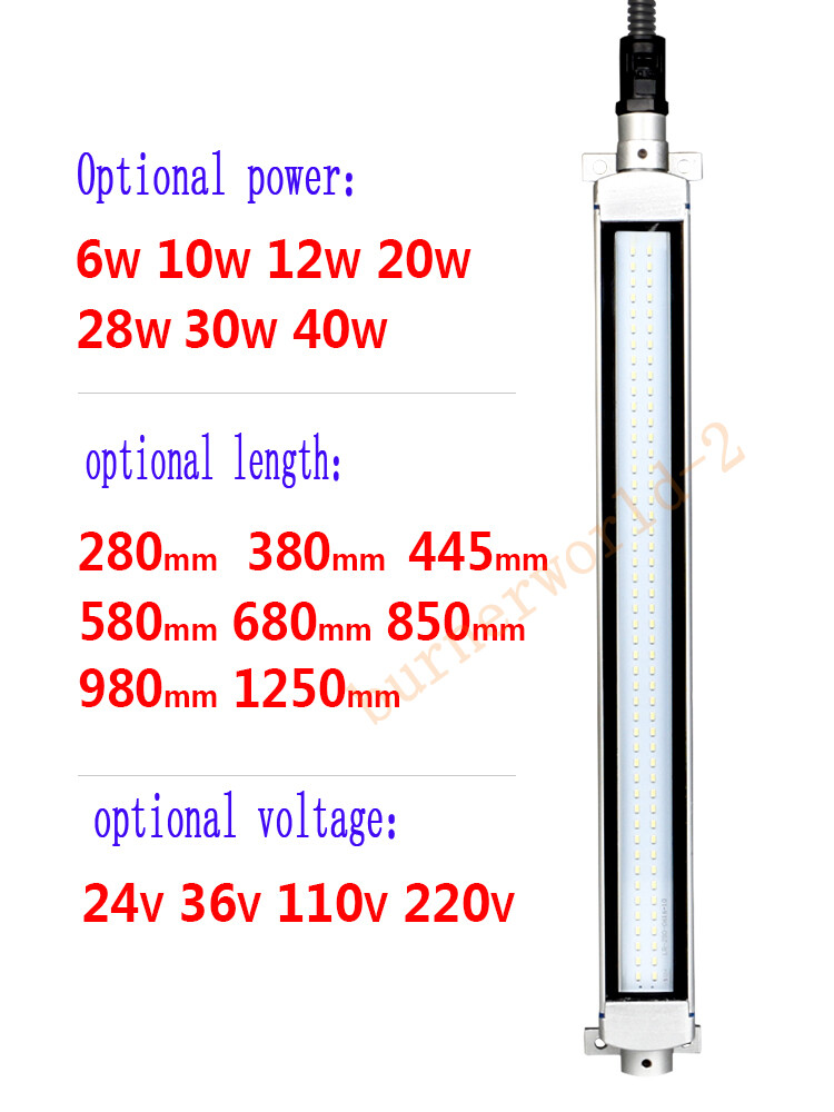 LED Milling CNC Machine Tool Light Explosion-proof Waterproof Oil-proof Workshop