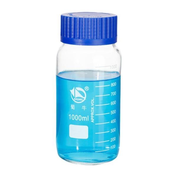 Lab Essentials: Temperature Resistant 250ml-5000ml Reagent Bottles w/ GL80 Cap