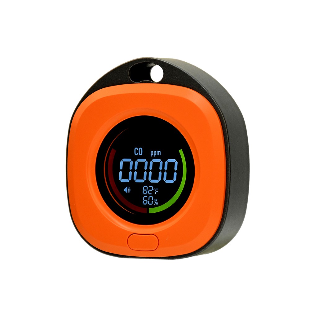 Carbon Monoxide Detector Real-Time Temperature Humidity CO Gas Monitor Device