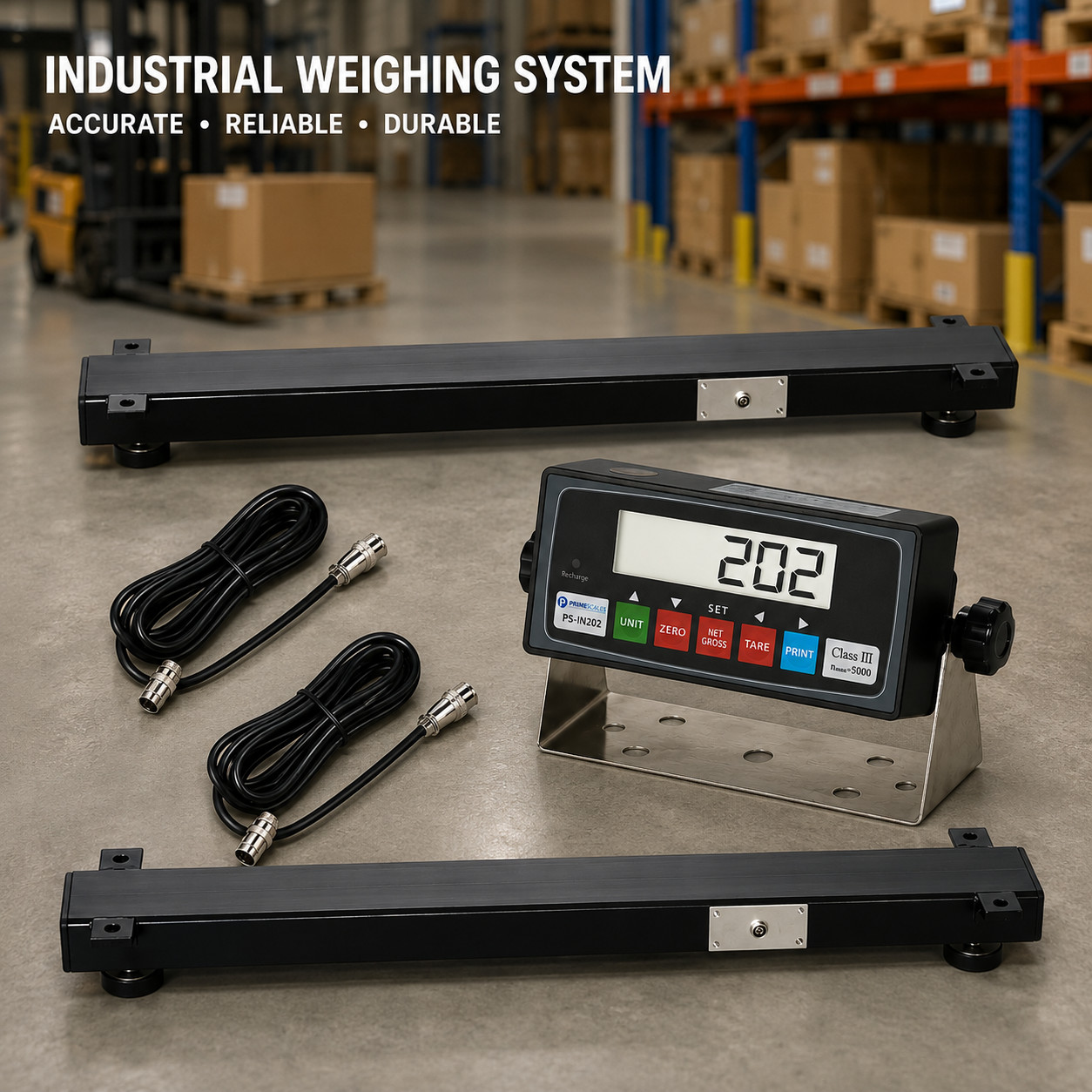 New Prime Scale 36″ Heavy Duty Industrial Weigh Beam, bar System 5000 lbs