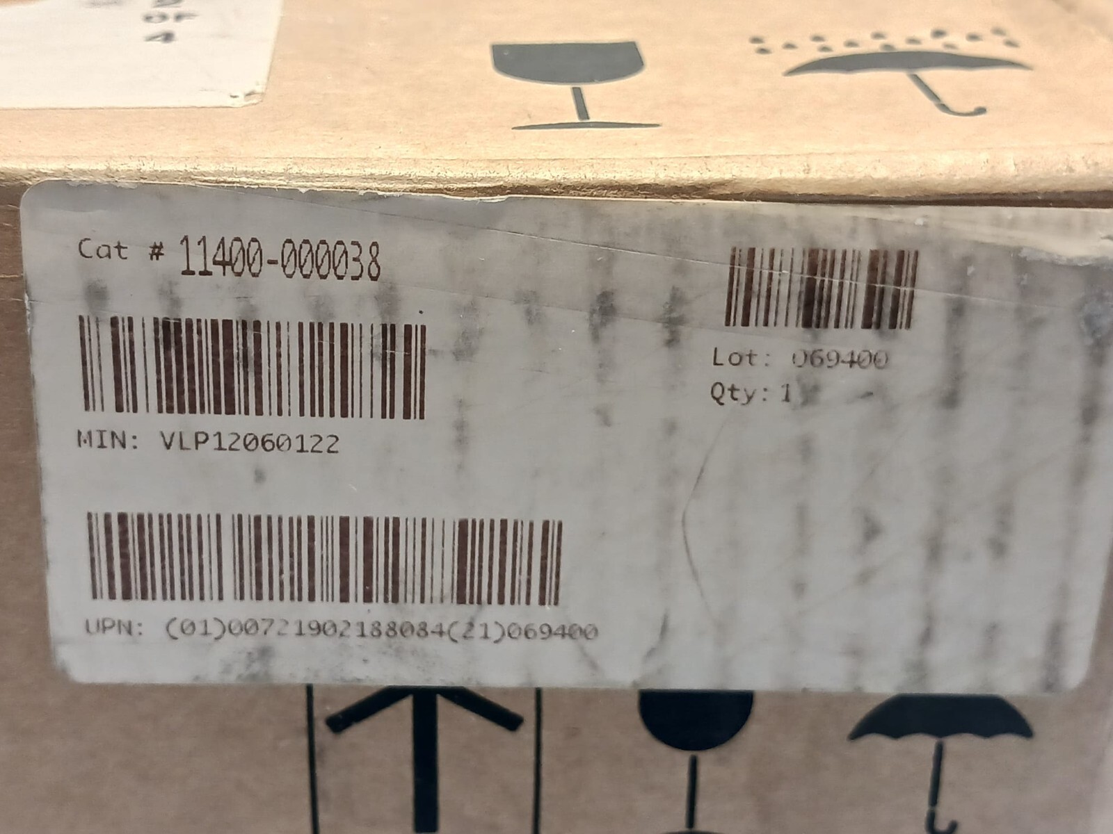 Medtronic VLP12-06-000122 LP12 AC Power Adapter 11400-000038, 21300-006432