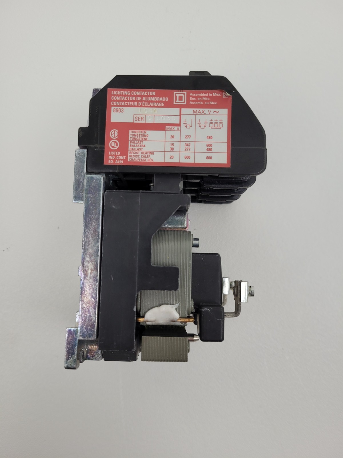 8903L040 Square D Lighting Contactor 277V 60Hz Coil – Next Day Option