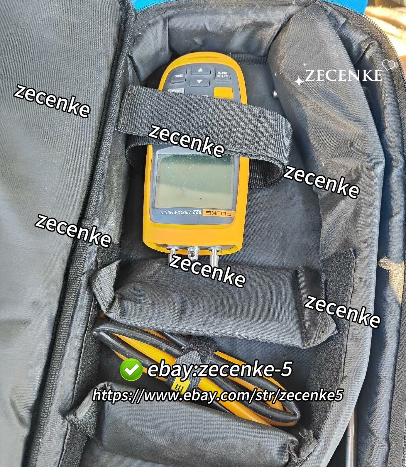Fluke 922 Airflow Micromanometer with Bright Backlit Display/stock