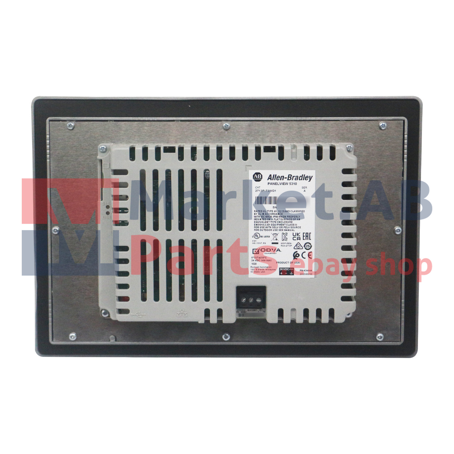 New Allen Bradley 2713P-T9WD1 PanelView 5310 24VDC Touch Wide Display