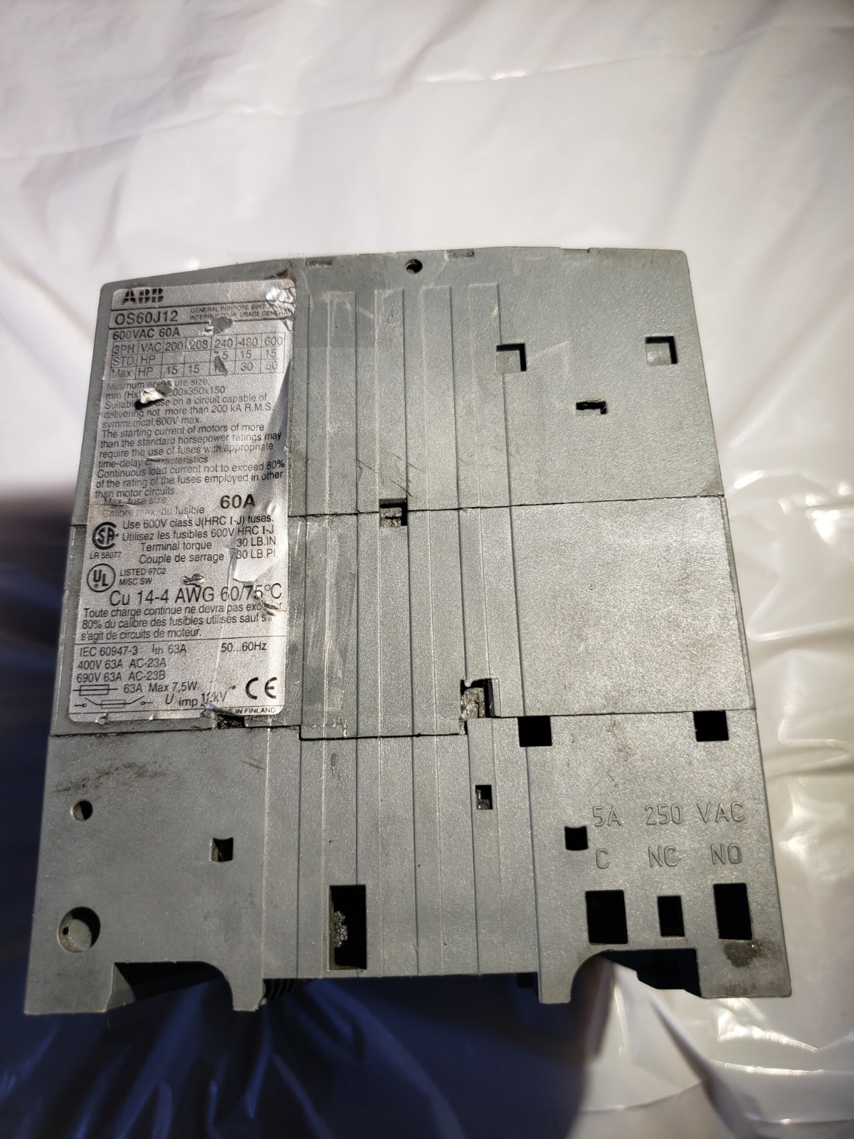 ABB OS60J12