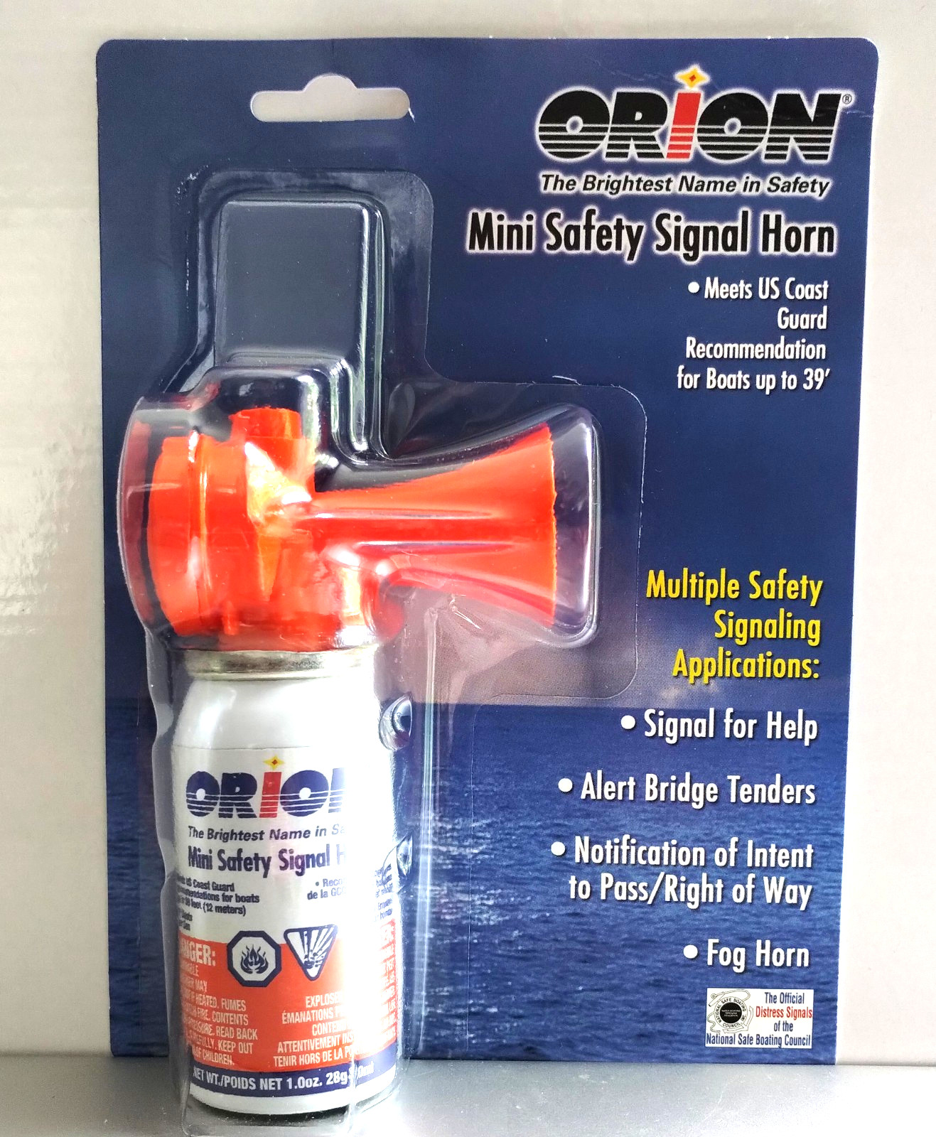 Orion 508 Safety Signal Air Horn for Boats Go-Bags Hunters Hikers SEALED 1
