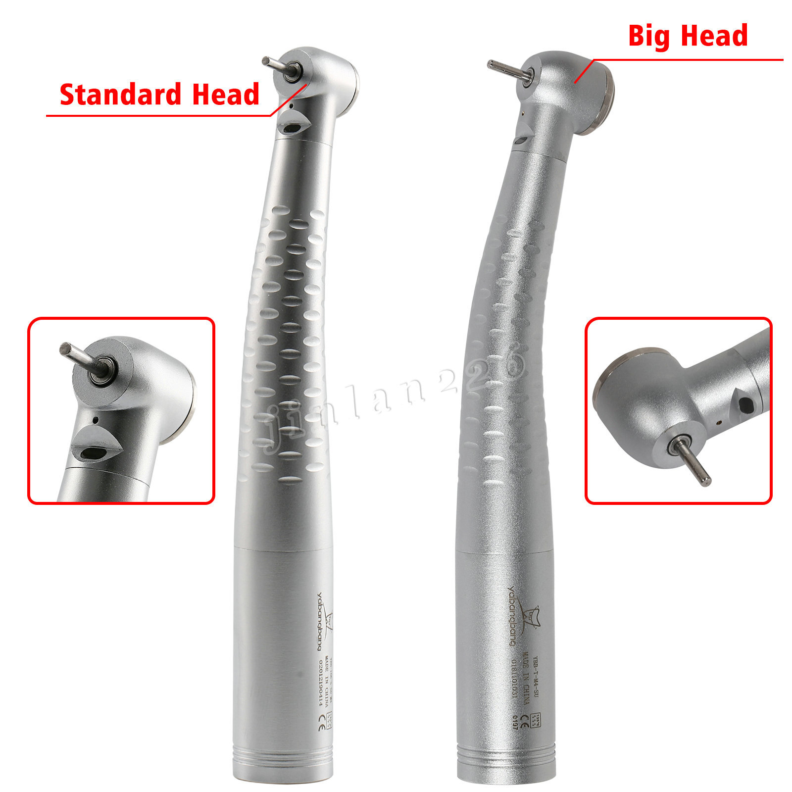 1-10 Dental Fiber Optic High Speed Handpiece 6Hole Connect YB6/YD6