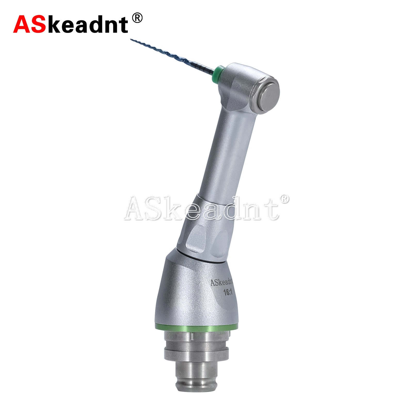 Dental 16:1 Reduction Contra Angle Head for Endodontic Motor Handpiece Push