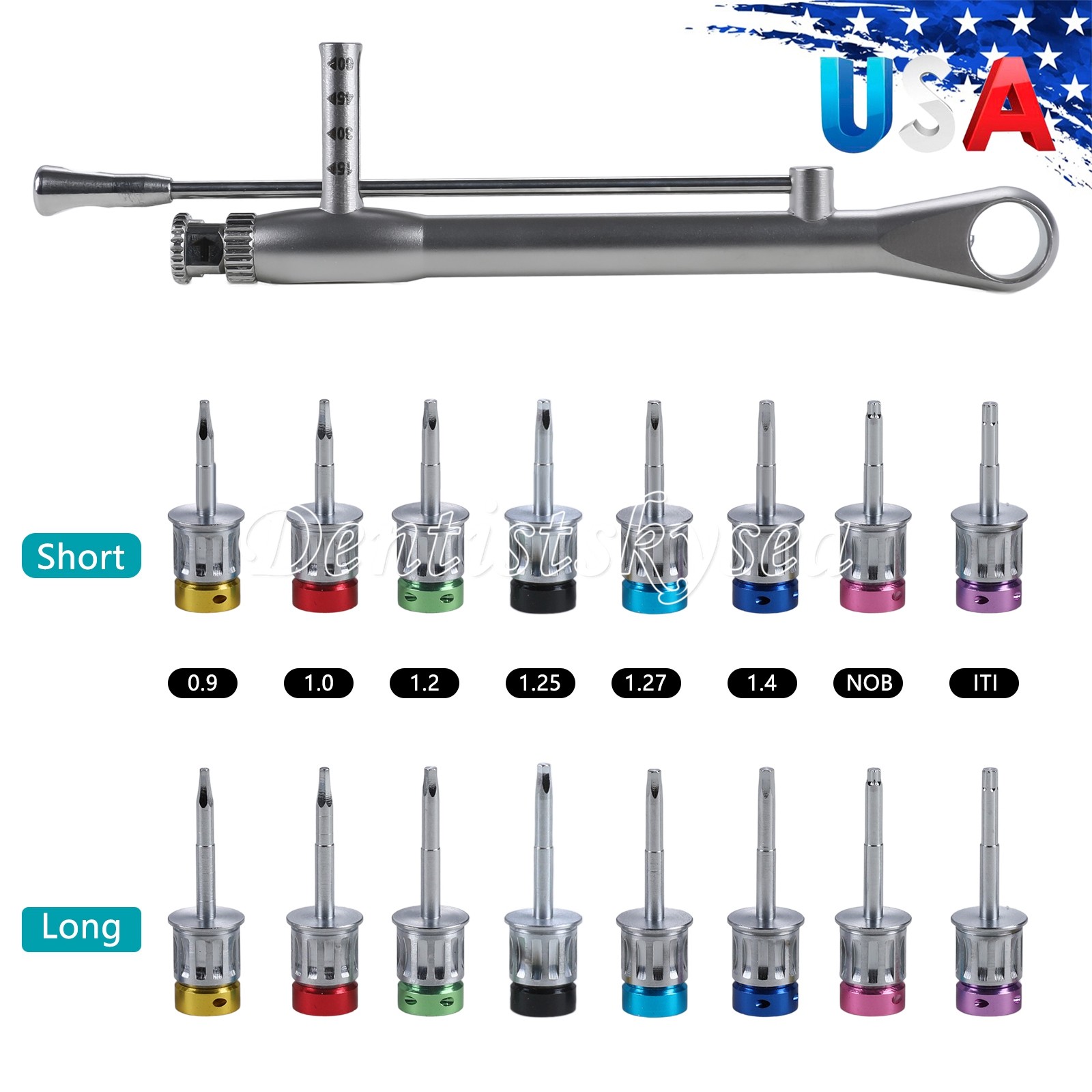 NSK Style CICADA 16:1 Reduction Dental Endo Endodontic Contra Angle Handpiece LI