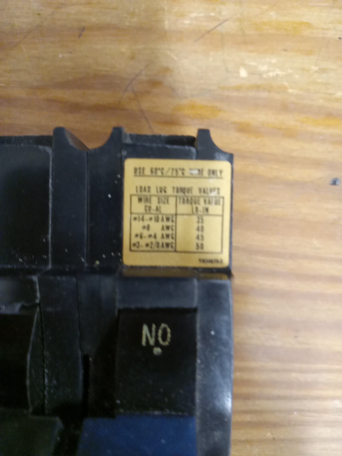 Federal Pacific Stab-Lok NA220 20 Amp 2 Pole Breaker THICK. Used
