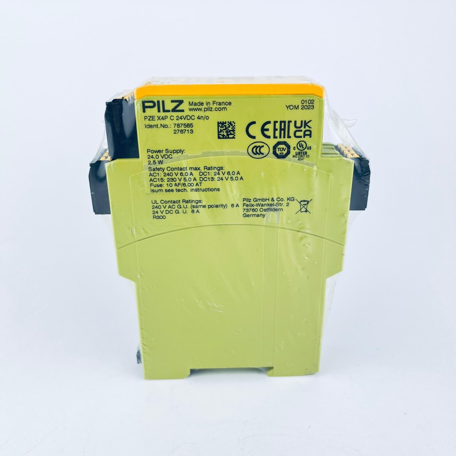 PILZ 787585 PZE X4P C 24VDC 4N/O BRAND NEW 2023 !