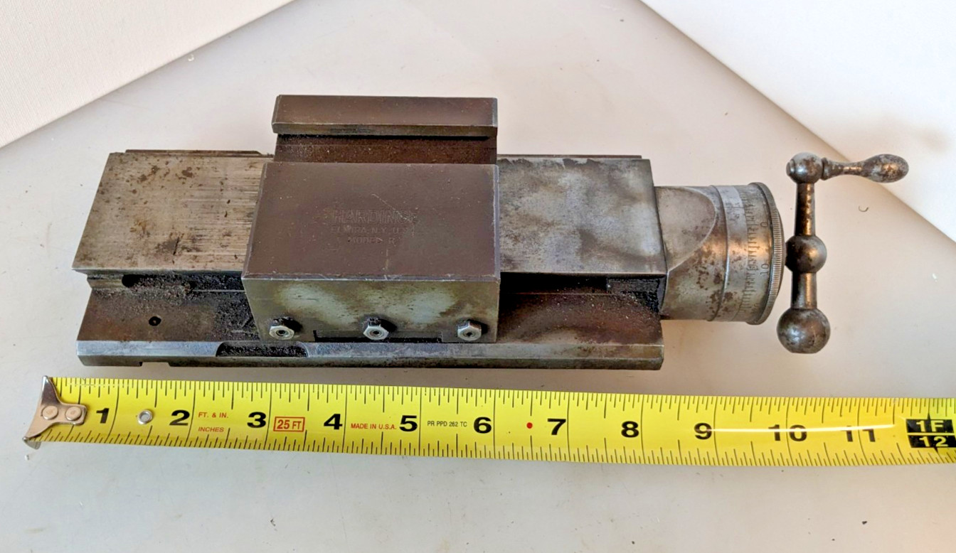 Hardinge Top Slide From X-Y Compound Model R for Parts