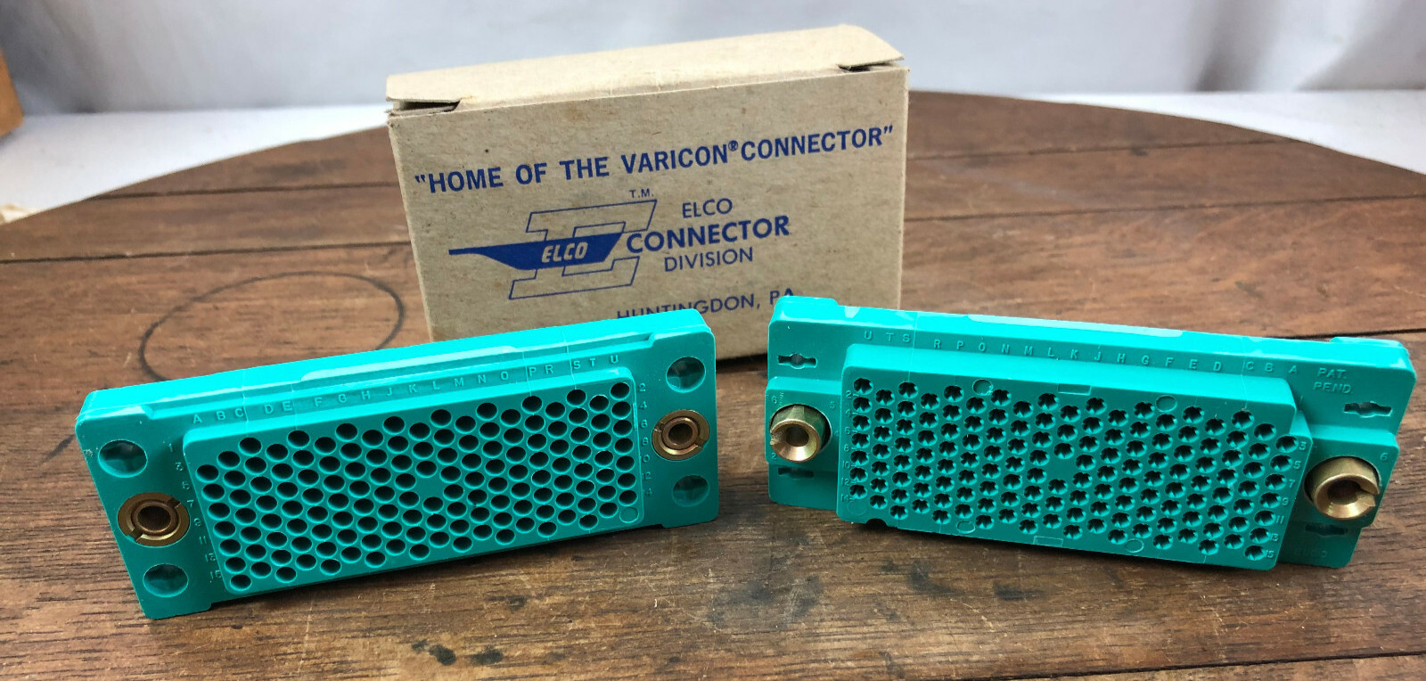NOS Lot of 2 Elco Connectors #1