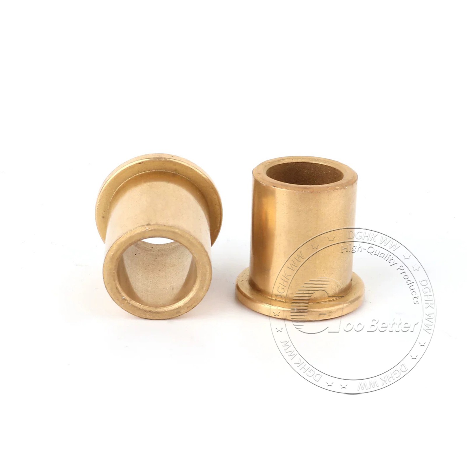 Flange Bushing Sleeve Self Lubricating Bearing Bushing ∅5-60mm Sintered Bronze