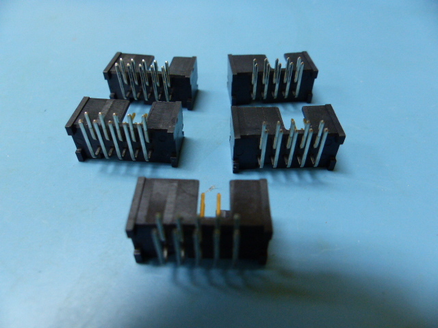 AMP/TYCO 103310-1 Qty of 5 per Lot HDR 10POS 2X5 RA .1SQ