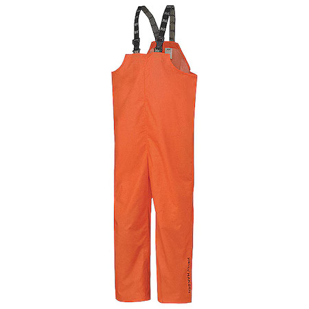 Helly Hansen 70529_290-L Rain Bib Overall, Polyester, 32 In Inseam, 33 In To 34