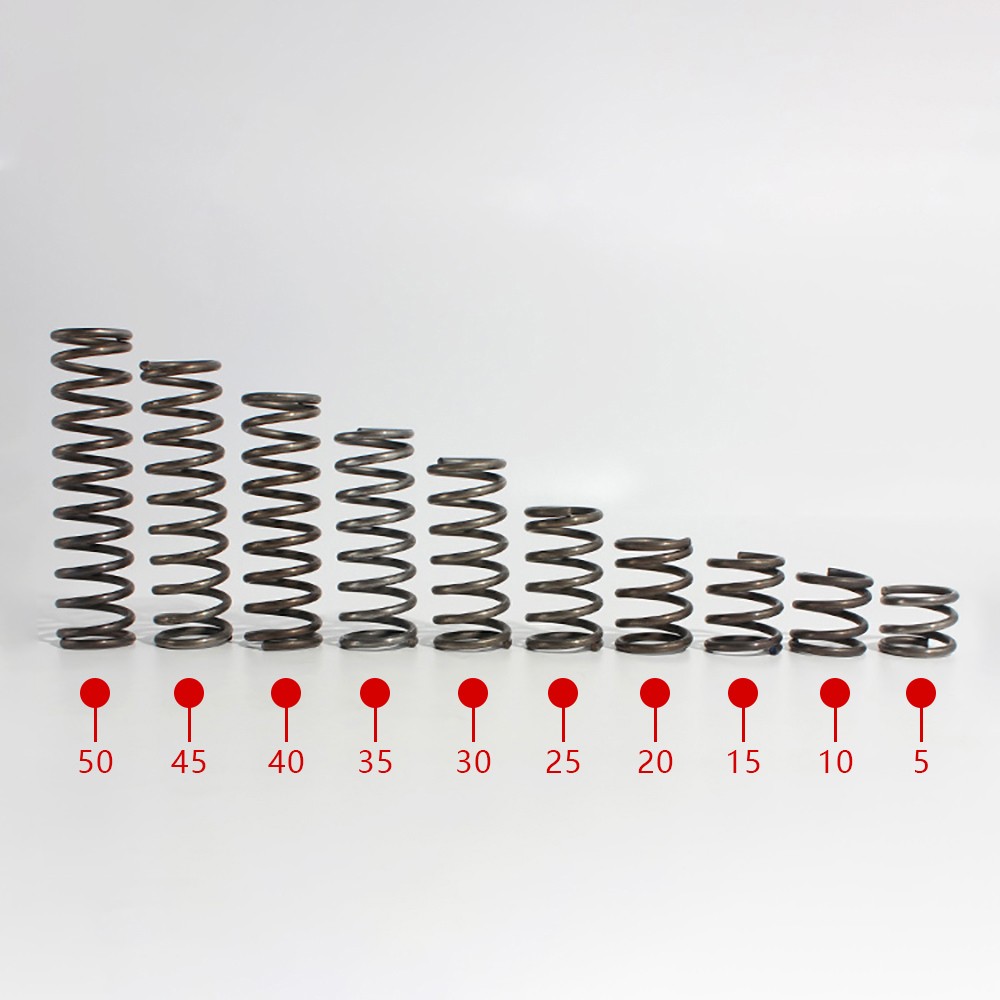 Compression Spring 0.3mm 0.4mm Wire Dia Length 5-50mm Pressure Compressed 10pcs